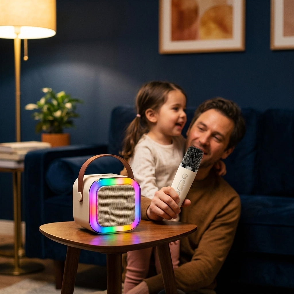 Encore Portable Karaoke Speaker with Wireless Mic